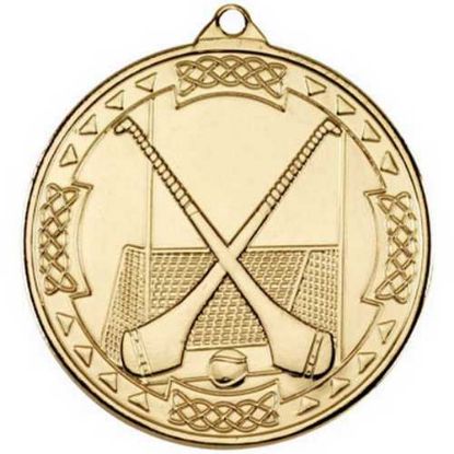 Picture of Hurling Celtic Medal Gold