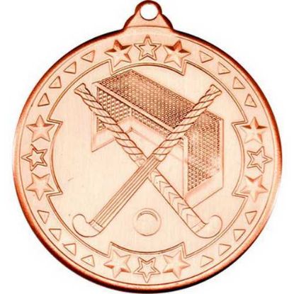 Picture of Hockey Tri Star Medal Bronze