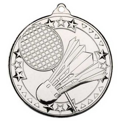 Picture of Badminton Tri Star Medal Silver