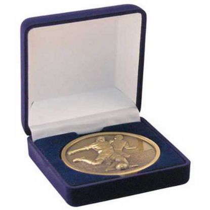 Picture of Deluxe Blue Medal Box (50~60~70mm Recess)