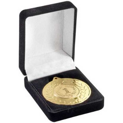Picture of Deluxe Black Medal Box (40~50mm Recess)