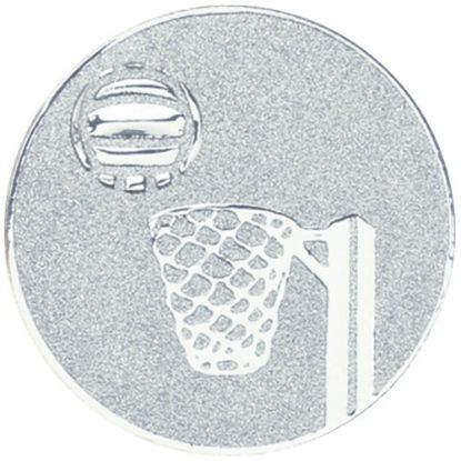 Picture of Metal Netball Centre 25mm Silver