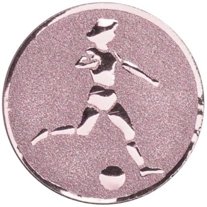 Picture of Metal Female Football Centre 25mm Bronze