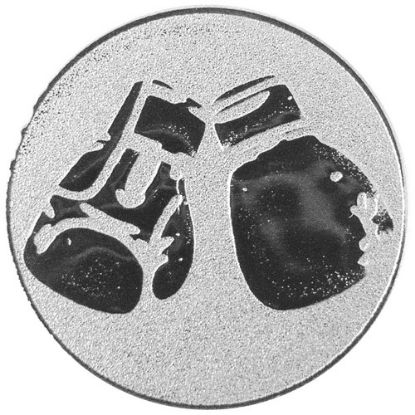 Picture of Metal Boxing Gloves Centre 25mm Silver