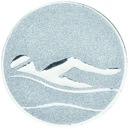Picture of Metal Swimming Centre 25mm Silver