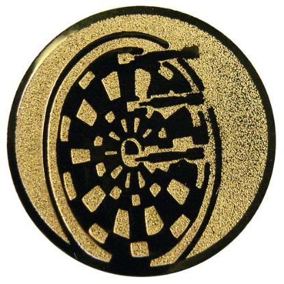 Picture of Metal Darts Centre 25mm Gold