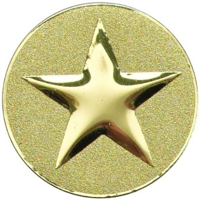 Picture of Metal Star Centre 25mm Gold