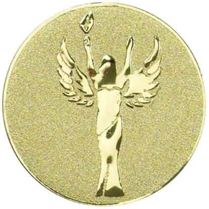 Picture of Metal Female Victory Centre 25mm Gold