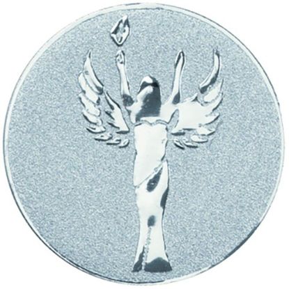 Picture of Metal Female Victory Centre 25mm Silver