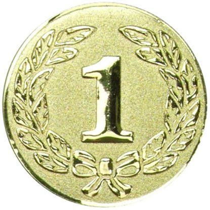 Picture of Metal 1st Centre 25mm Gold