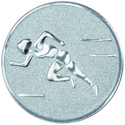 Picture of Metal Female Track Centre 25mm Silver