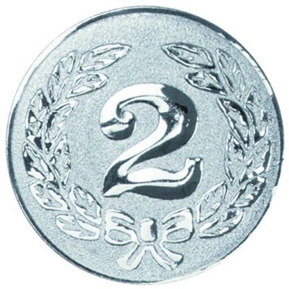 Picture of Metal 2nd Centre 25mm Silver