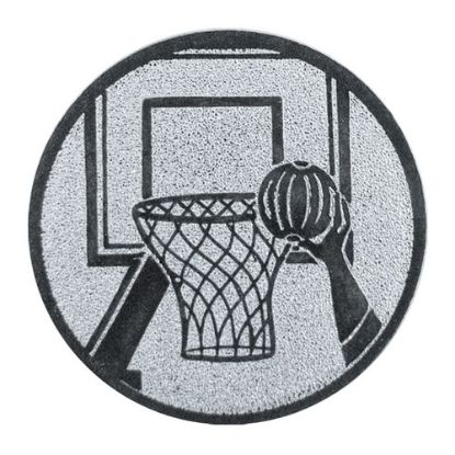 Picture of Metal Basketball Centre 25mm Silver