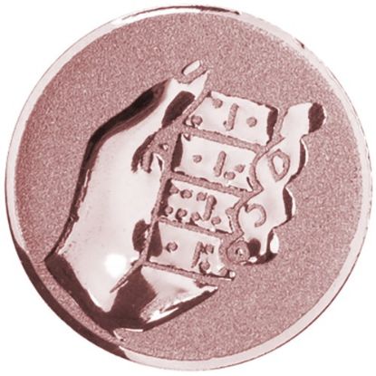 Picture of Metal Domino Centre 25mm Bronze