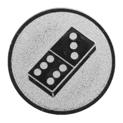 Picture of Metal Domino Centre 25mm Silver