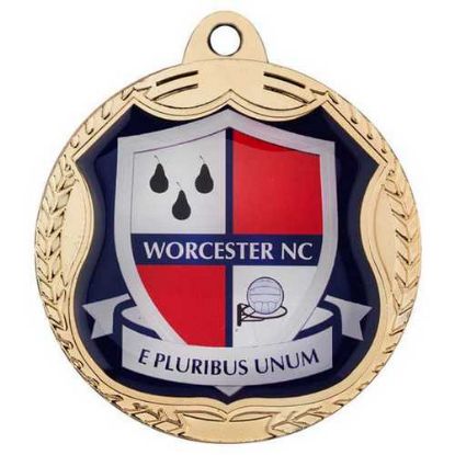 Picture of Wreath Medal (Takes Sp Shield Centre) Gold