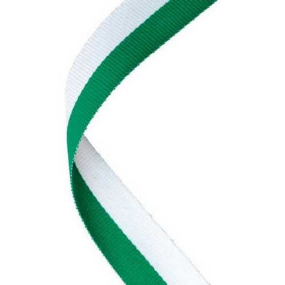 Picture of Medal Ribbon Green~white