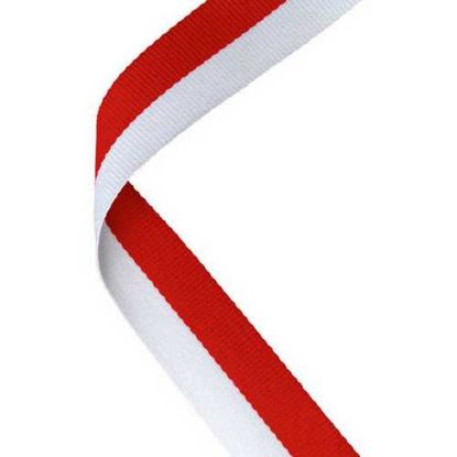 Picture of Medal Ribbon Red~white