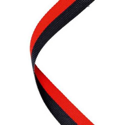 Picture of Medal Ribbon Black~red