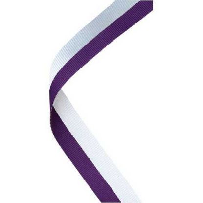 Picture of Medal Ribbon Purple~white