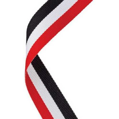 Picture of Medal Ribbon Red~white~black
