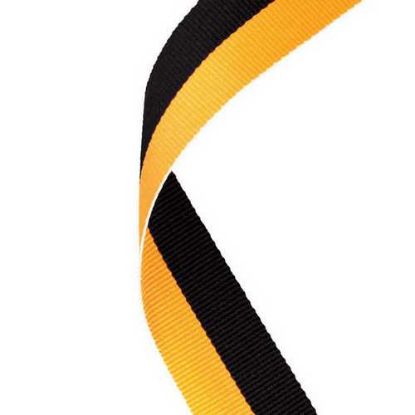 Picture of Medal Ribbon Black~gold