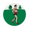 Picture of Acrylic Centre Male Cross Country - 1in