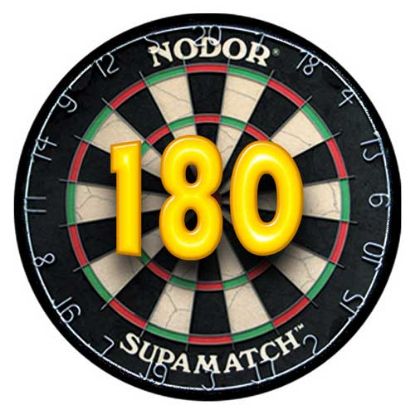 Picture of Acrylic Photo Action Centre 180 Dartboard