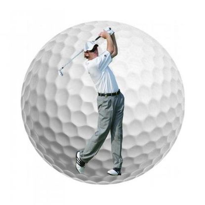 Picture of Acrylic Photo Action Centre Male Golf