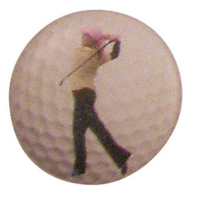Picture of Acrylic Photo Action Centre Female Golf