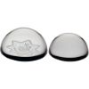 Picture of Clear Glass Domed Paperweight - 3in