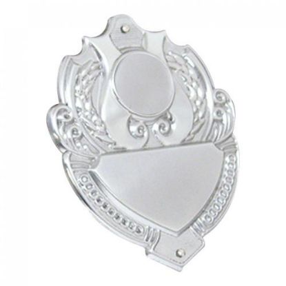 Picture of Chrome Plaque Front (1in Centre)