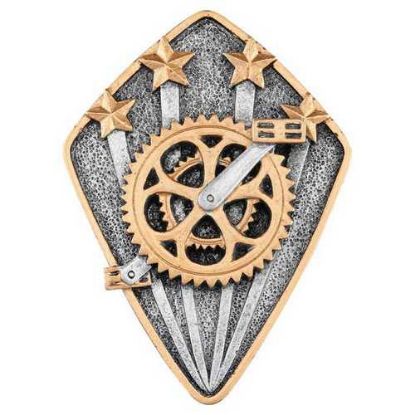 Picture of Pewter~gold Diamond Disc Cycling