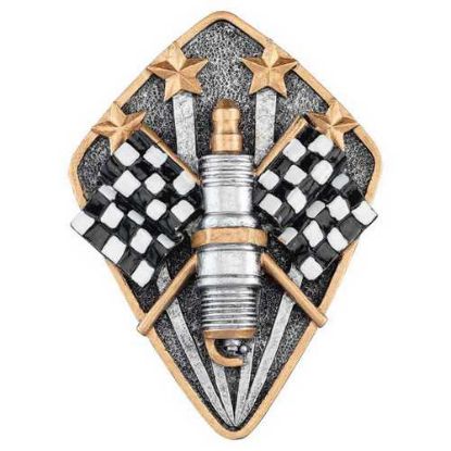 Picture of Pewter~gold Diamond Disc Motor Sport