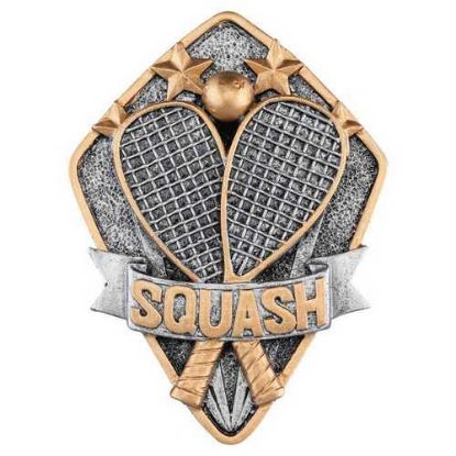 Picture of Pewter~gold Diamond Disc Squash