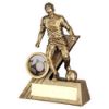 Picture of Brz|gold Male Football Mini Figure (1in Centre) - 4.75in