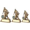 Picture of Brz|gold Female Football Mini Figure (1in Centre) - 4in