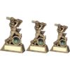 Picture of Brz|gold Male Cricket Batsman Mini Figure (1in Centre) - 4in