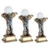 Picture of Brz|pew Male Golf Figure With Ball On Backdrop - 9.5in