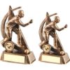 Picture of Brz|gold Male Lawn Bowls Geo Figure (1in Centre) - 5.75in