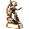 Picture of Brz|gold Male Lawn Bowls Geo Figure (1in Centre) - 5.75in