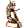 Picture of Brz|gold Female Lawn Bowls Geo Figure (1in Centre) - 5.75in