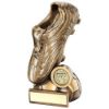 Picture of Brz|gold Football Boot On Half Ball Base (1in Centre) - 5.5in