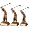 Picture of Brz|gold Male Back Swing Golfer - 6in