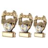 Picture of Brz|pew|gold Volleyball 3 Star Wreath Award - 7.5in