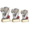 Picture of Pew|gold Cricket Ball With Bat And Stumps On Brz Base (1in Cen) - 5.25in
