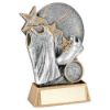 Picture of Pew|gold Basketball With Shoe And Shirt On Brz Base (1in Cen) - 5.25in