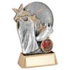 Picture of Pew|gold Basketball With Shoe And Shirt On Brz Base (1in Cen) - 5.25in