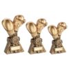 Picture of Gold|brz Boxing Gloves With Belt (1in Centre) - 8in