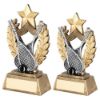 Picture of Brz|gold|pew|blk Squash Wreath Shield With Gold Star - 6.5in